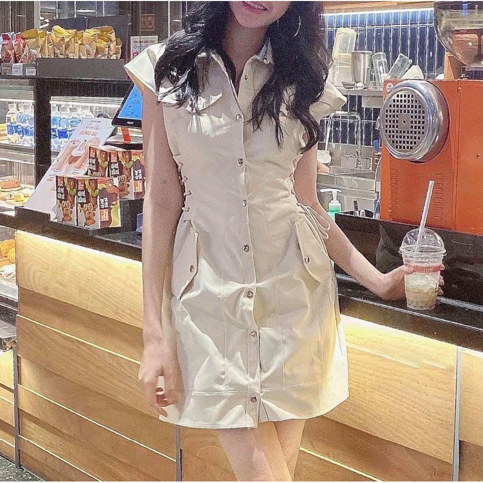 Đầm váy đan eo thiết kế siêu sang chảnh