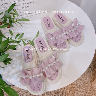 Dép đế bánh mì cao 4cm [VIDEO+ẢNH THẬT SHOP CHỤP]