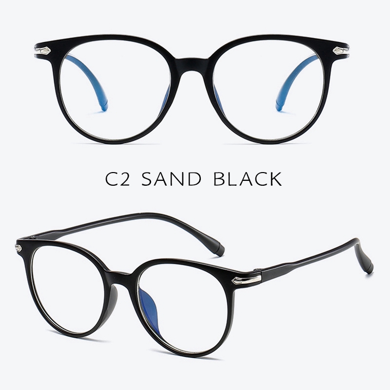 Mắt kính trong suốt kiểu mắt mèo thời trang