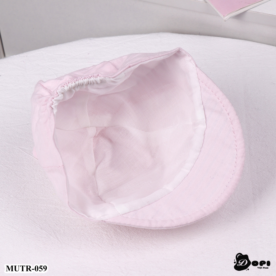 Mũ lưỡi trai cho bé trai bé gái từ 0-3 tháng MUTR-059
