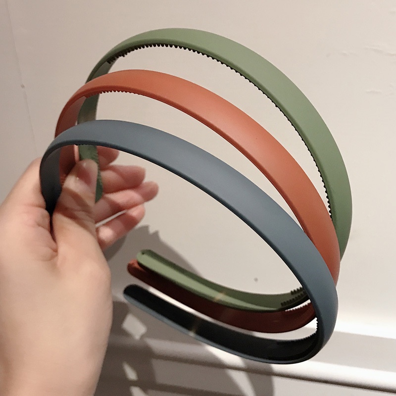 Băng đô bản rộng màu sắc ngọt ngào phong cách Hàn Quốc đáng yêu cho nữ