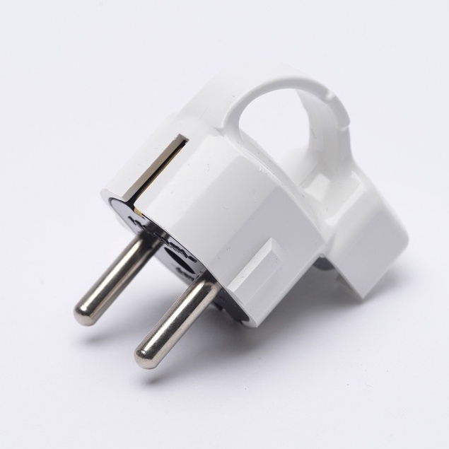 Phích cắm điện 3 chấu Hàn Quốc tiếp địa sườn DP2104 điện áp 250V_16A