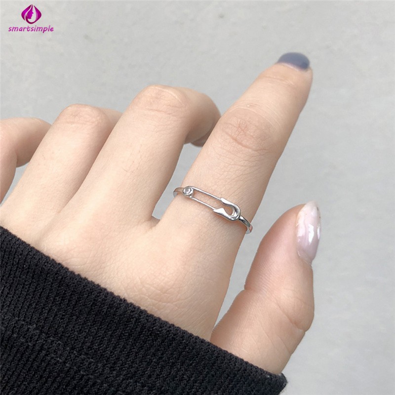 Nhẫn Mở Đính Đá Zircon Sáng Tạo Cho Nữ