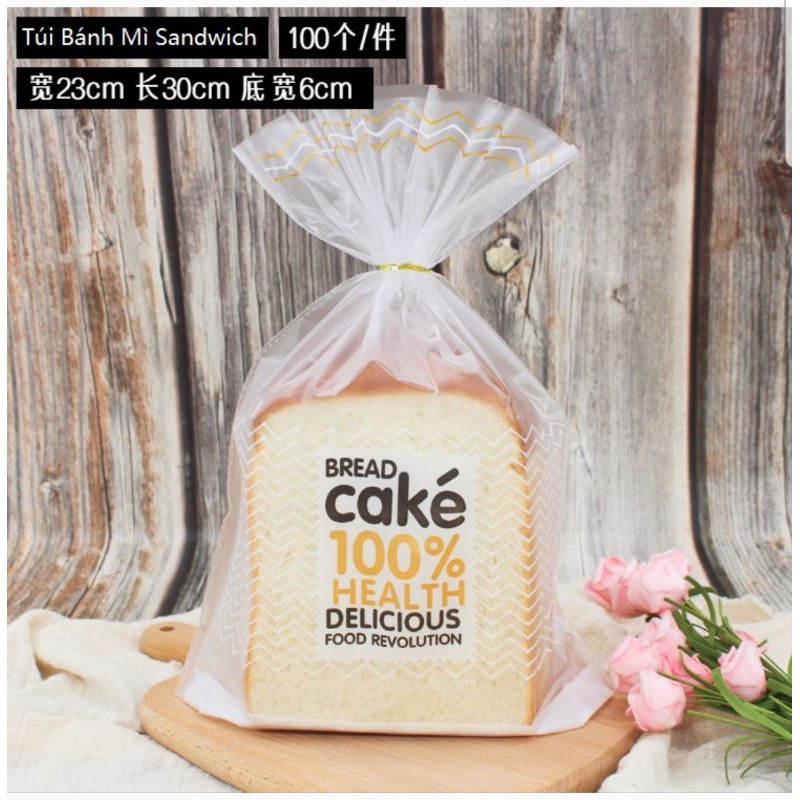 50 Túi đựng bánh gối KT 23x30x6cm