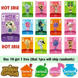 Thẻ Animal Crossing Amiibo cho Nintendo Switch / Switch Lite và Nintendo 3DS, Thẻ Nintendo Switch amiibo Animal Crossing series 1-4, 400 dân làng lựa chọn