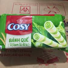 Thùng 24 gói bánh quế Cosy kem mix đủ vị 135gr - Đại lý sỉ
