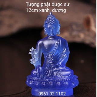 Tượng phật dược sư 12cm  có nhiều màu ( hàng y hình giá rẻ nhất )