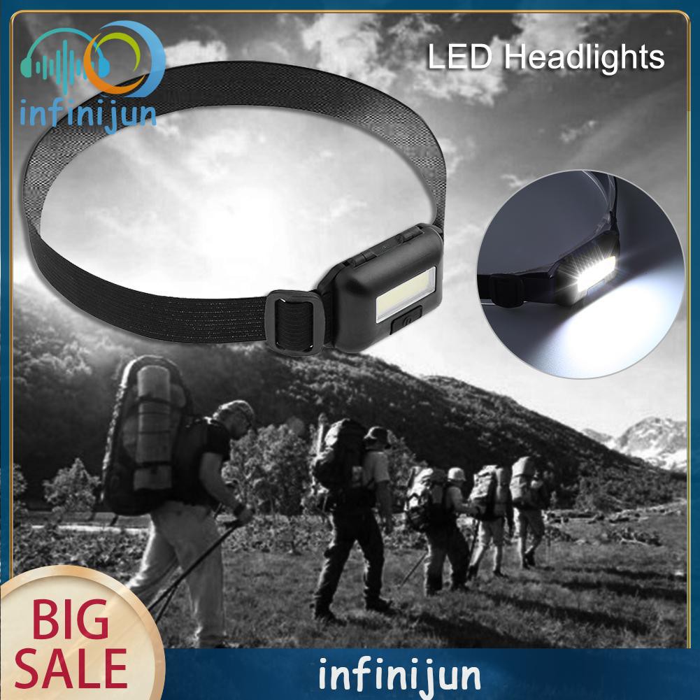 Đèn Pin Đeo Đầu 3 Chế Độ Tiện Lợi