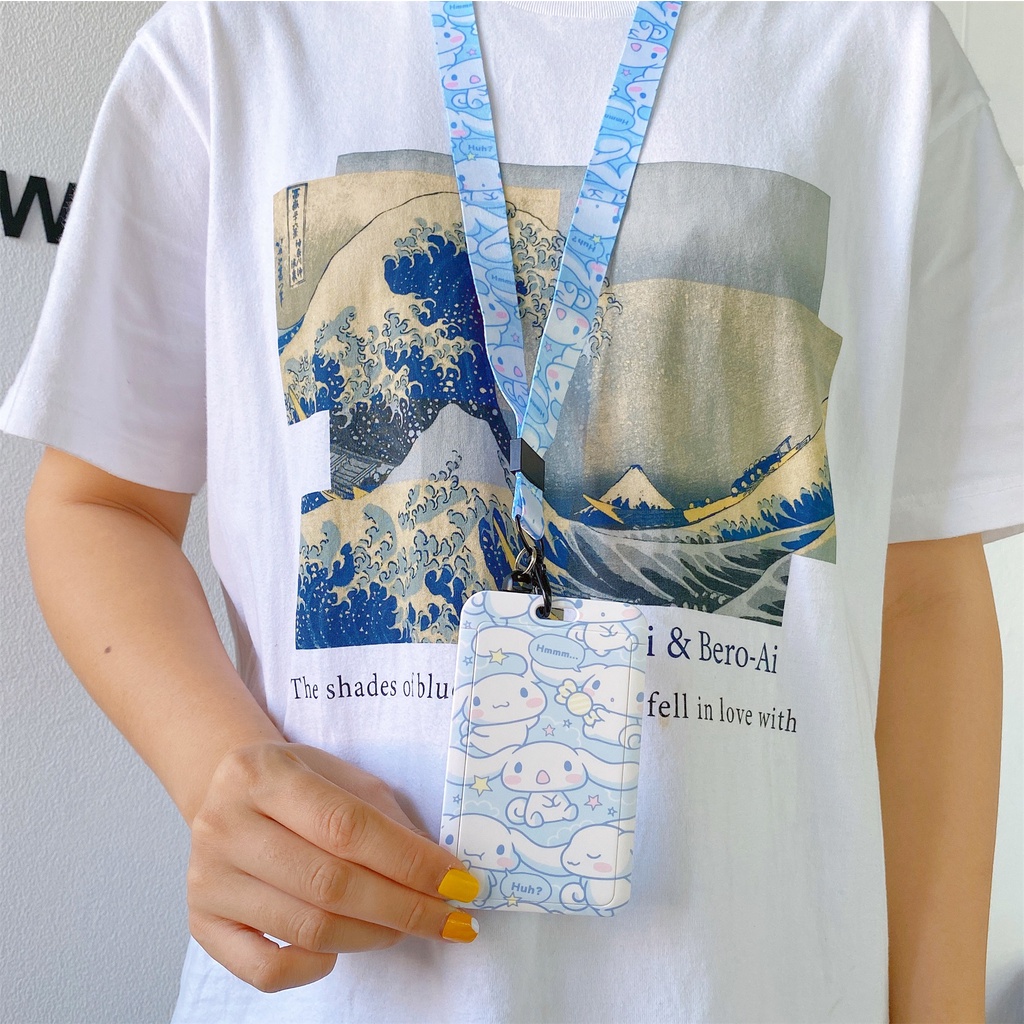 Dây Đeo Thẻ ID/Thẻ ID Họa Tiết Hoạt Hình Dễ Thương Xinh Xắn