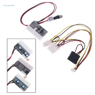 Mô đun cấp nguồn 24pin 160w dc 12v pico atx psu chuyên dụng cho xe hơi