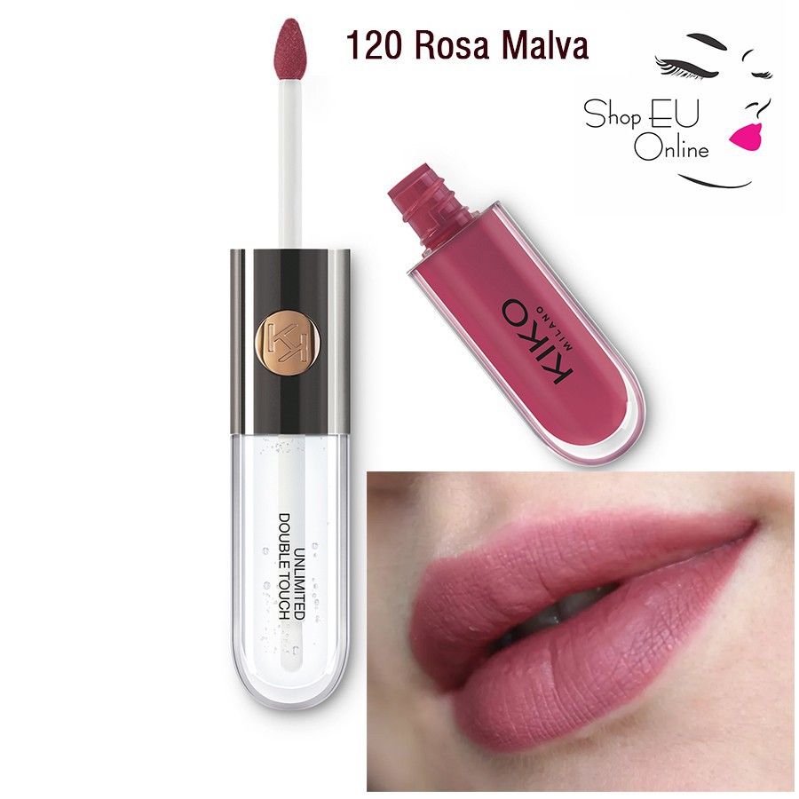 Son Kiko 2 đầu - Unlimited Double Touch (2 đầu: lì + bóng) 😘