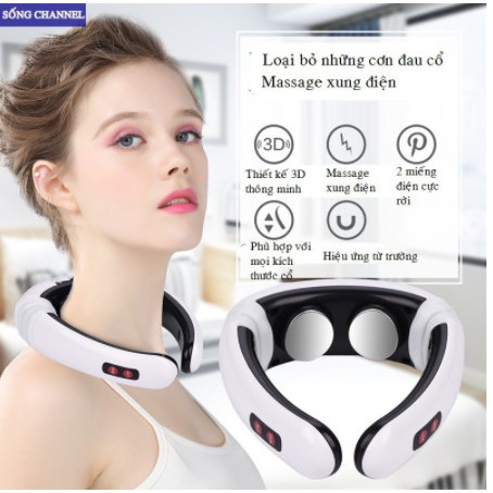 Máy massage cổ vai gáy thông minh 3D