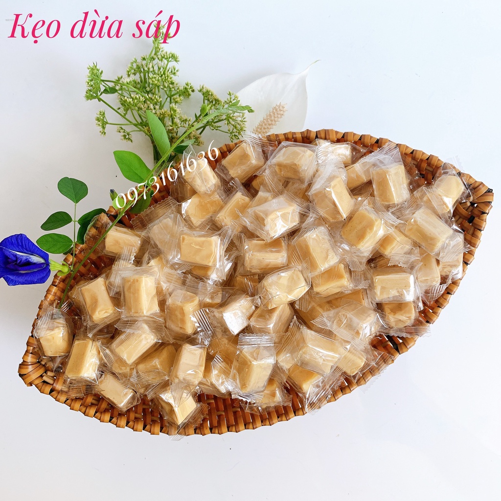 Kẹo dừa sáp truyền thống/thơm béo - đồ ăn vặt - Têt 2022