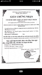 THỊT BÒ KHÔ