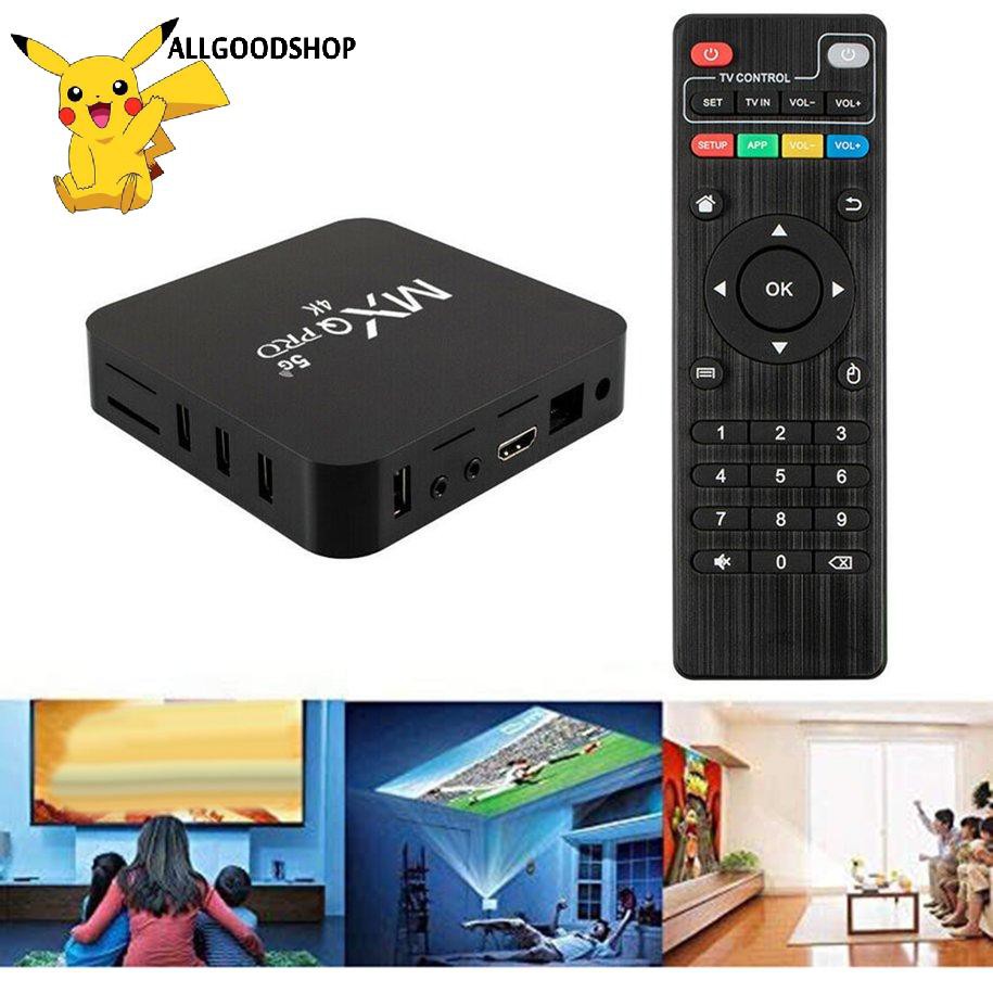 Thiết bị chuyển đổi TV thường thành TV thông minh MXQ PRO 5G TV ANDROID BOX 4K 4G+64G