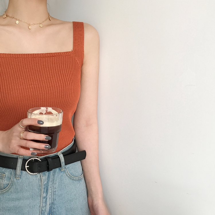 SUXI Áo len không tay phong cách Hàn Quốc trẻ trung dành cho nữ