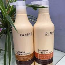 [Rẻ Vô Đị- OLARDECặp Dầu Gội Xả Siêu Dưỡng OLARDE - LUXRY PROTEIN CARE Cao Cấp 500ml x 2