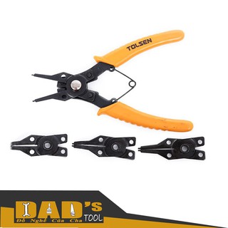 Bộ kềm phe 4 đầu 6''/160mm - tolsen 10100