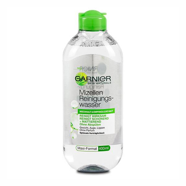 [Chuẩn Auth] Nước Tẩy Trang Cho Da Hỗn Hợp, Nhạy Cảm Garnier Skin Active Solution Micellaire Cleansing Water 400ml