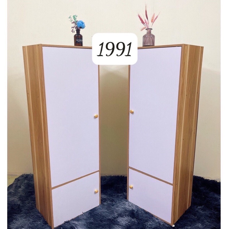 Tủ Bếp 💗FREESHIP💗Kệ Đựng Đồ Đa Năng Phong Cách Mới Tủ Quần Áo Gỗ Chất Liệu MDF Phong Cách Hiện Đại