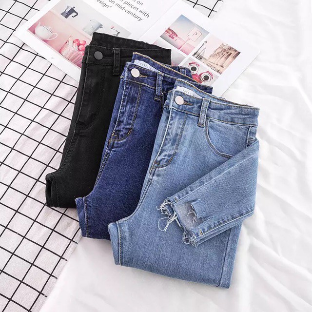 {order5-10 ngày} Quần bò cắt gấu lạ mắt đơn giản cá tính cao cấp | BigBuy360 - bigbuy360.vn