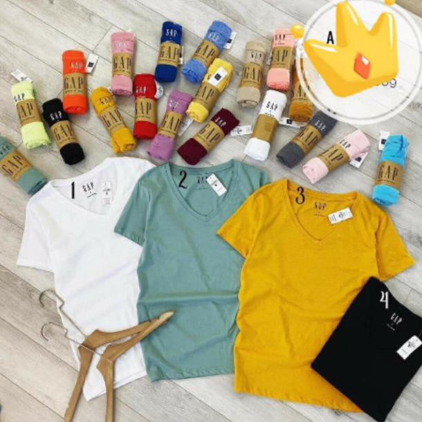 Áo Phông Nữ ZARA Cổ Tim