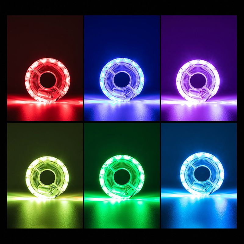 Đèn LED Gắn Căm Xe Đạp Sạc USB An Toàn