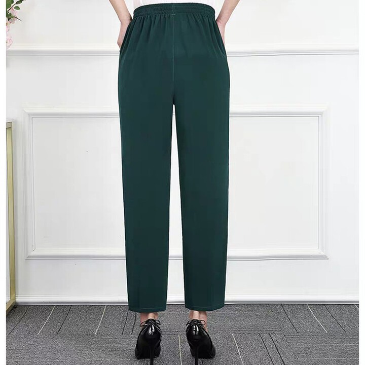 Quần suông nữ màu trơn cá tính năng động | BigBuy360 - bigbuy360.vn