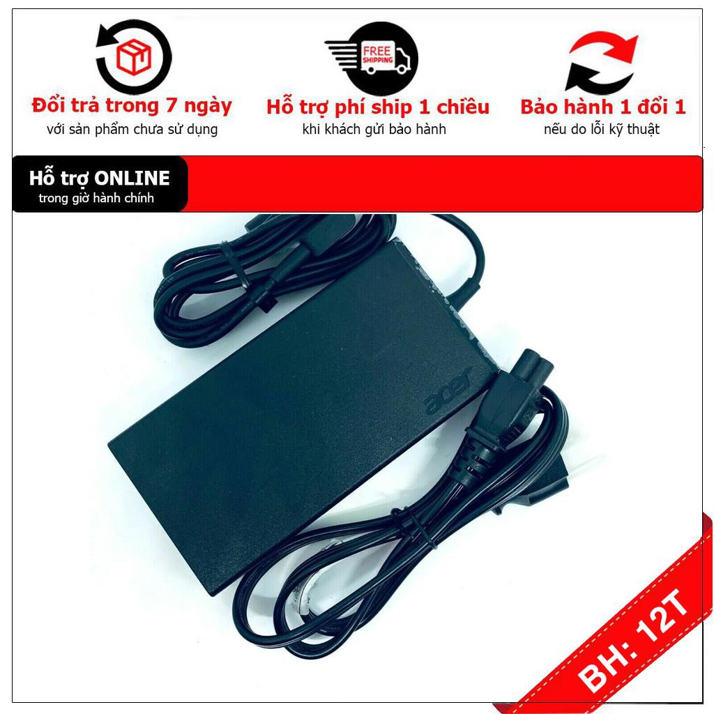 [BH12TH] ⚡️[Sạc zin] Sạc Laptop Acer 19V - 7.1A - 135W Chân tím ZIN