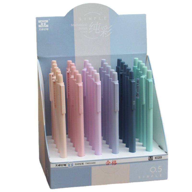 1 Bút Chì Cơ Học Hình Tam Giác Nhiều Màu Sắc