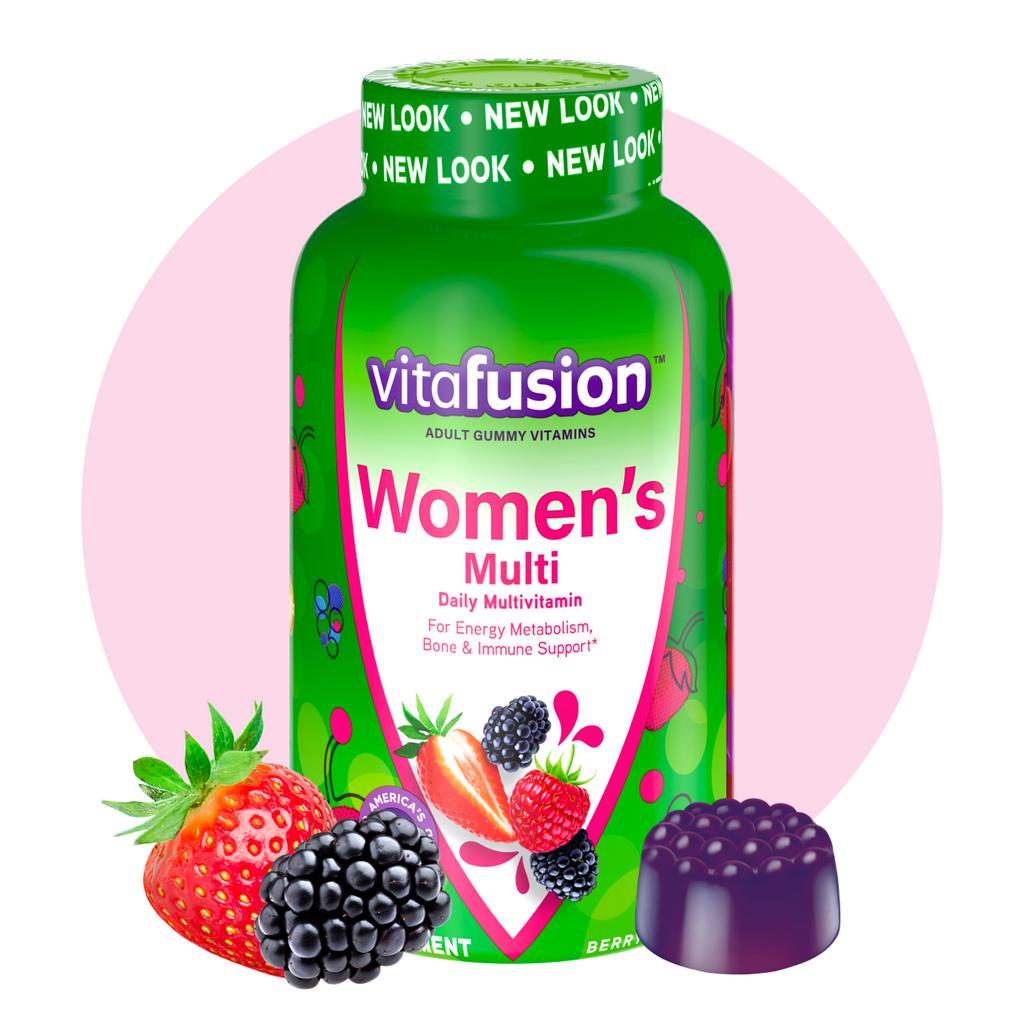 Kẹo dẻo bổ sung Vitamin cho phụ nữ Vitafusion MultiVites Multivitamin 150 viên