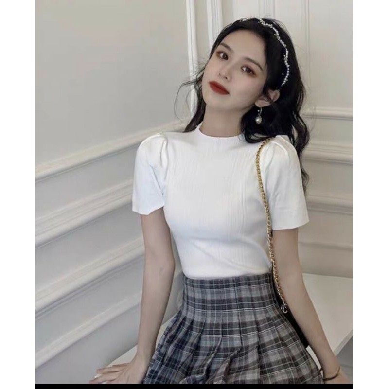 Áo len tăm tay bồng | BigBuy360 - bigbuy360.vn