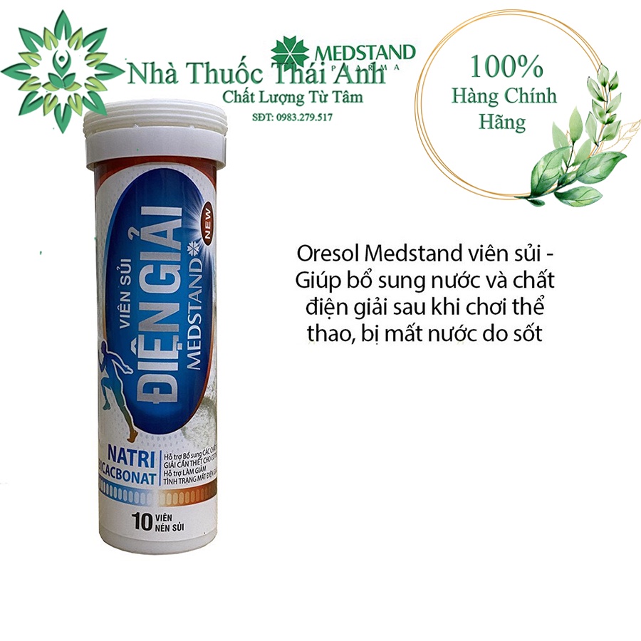Viên sủi Oresol bù nước