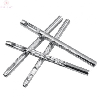 Set 4 Dụng Cụ Đục Lỗ Dây Nịt Da 2.5mm-4mm