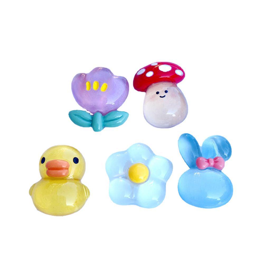 Set 10 Phụ Kiện Kẹp Trang Trí Điện Thoại/Sổ Tay Hình Dáng Xinh Xắn