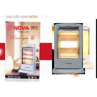 Quạt sưởi Nova 3 bóng sưởi Halogen