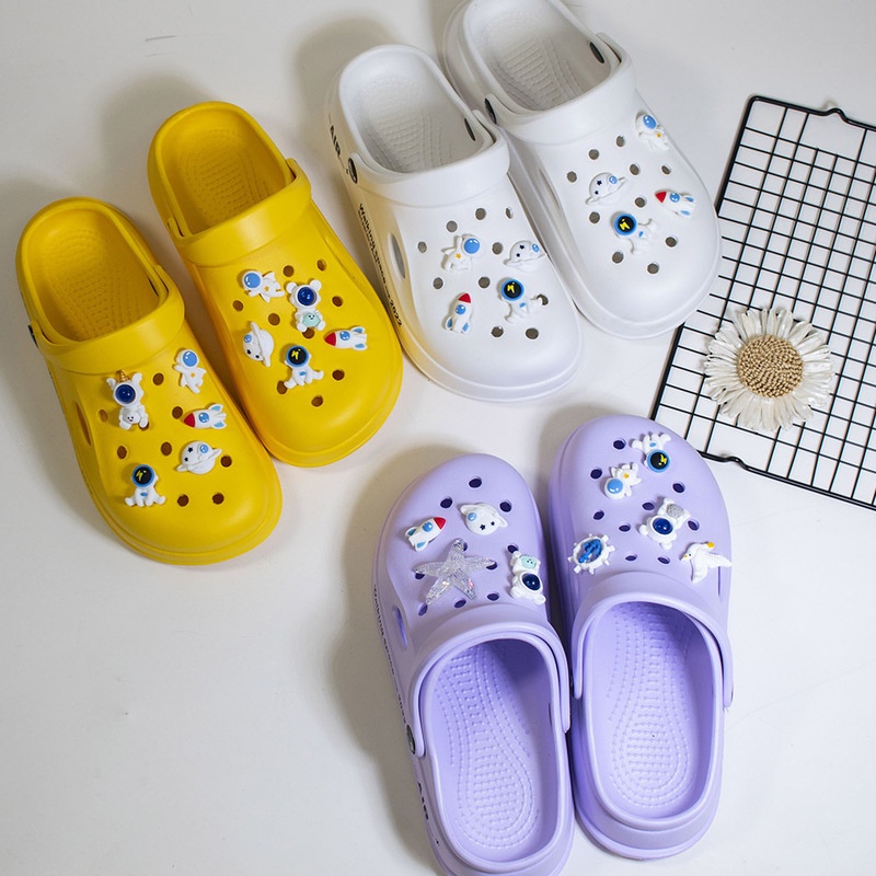 Bộ Phụ Kiện Làm Phụ Kiện Trang Trí Giày Crocs 2022 Có Thể Tháo Rời Trang Trí Phía Trên Giày Dép/ Phi Hành Gia