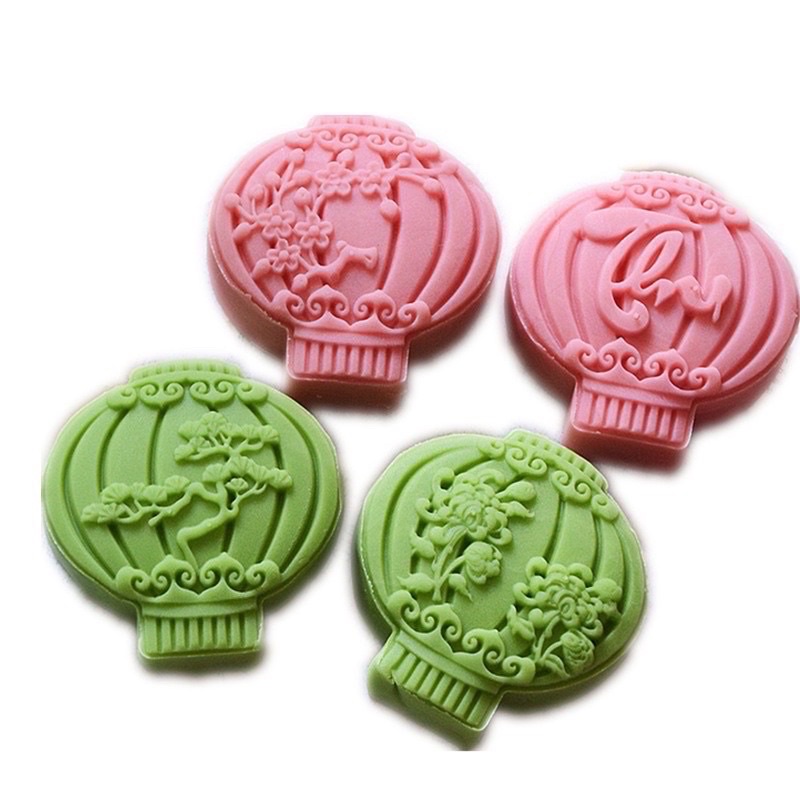 [Hàng mới về] Khuôn trung thu lò xo đèn lồng 4 mặt 150g