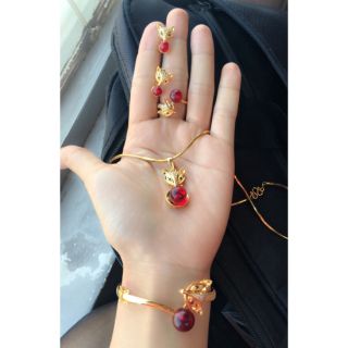 Bộ trang sức hồ ly cao cấp