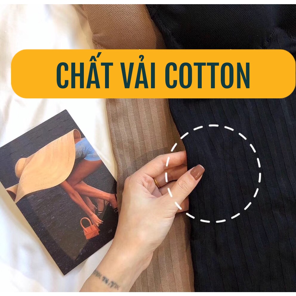 Áo Bra Cotton Dáng Dài Đệm Su Mỏng Không Gọng Thoải Mái ELSA BRA - 3328