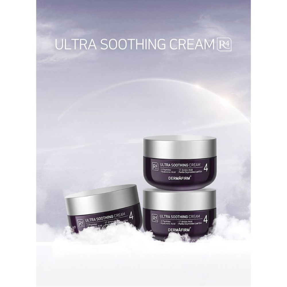 Kem dưỡng Dermafirm - Ultra Soothing Hydra Cream R4  phục hồi cho da giãn mao mạch