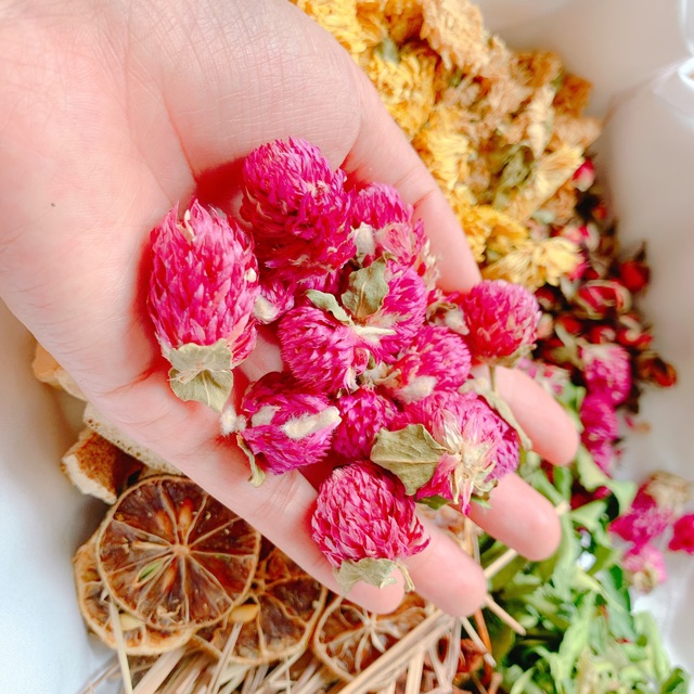 set 8 gói xông mặt thảo mộc thải độc, làm sạch da, ngăn ngừa mụn handmade | BigBuy360 - bigbuy360.vn