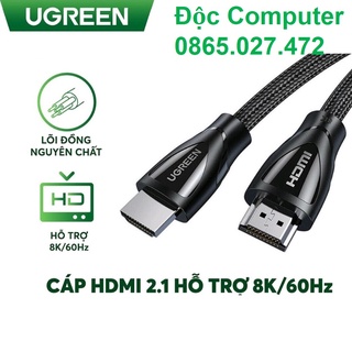 Cáp hdmi 2.1 dài 1.5m ultra hd 8k @ 60hz ugreen 80402 cao cấp