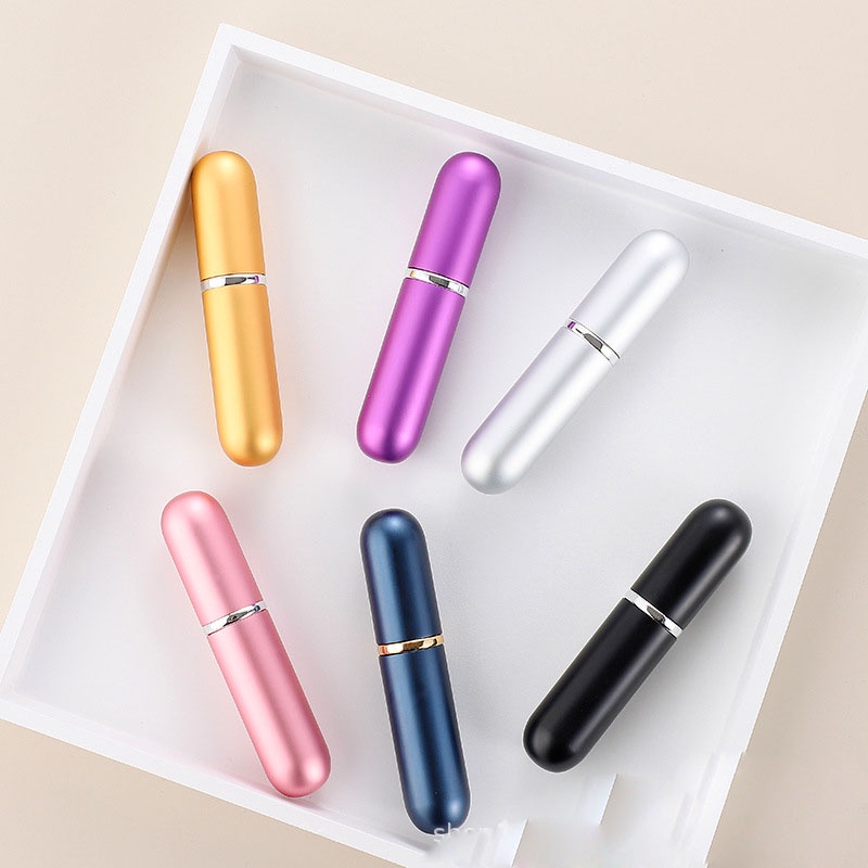 Chai chiết nước hoa kim loại 5ml nhiều màu sắc