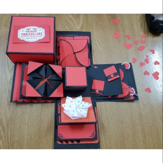 Love box - hộp đựng ảnh handmade