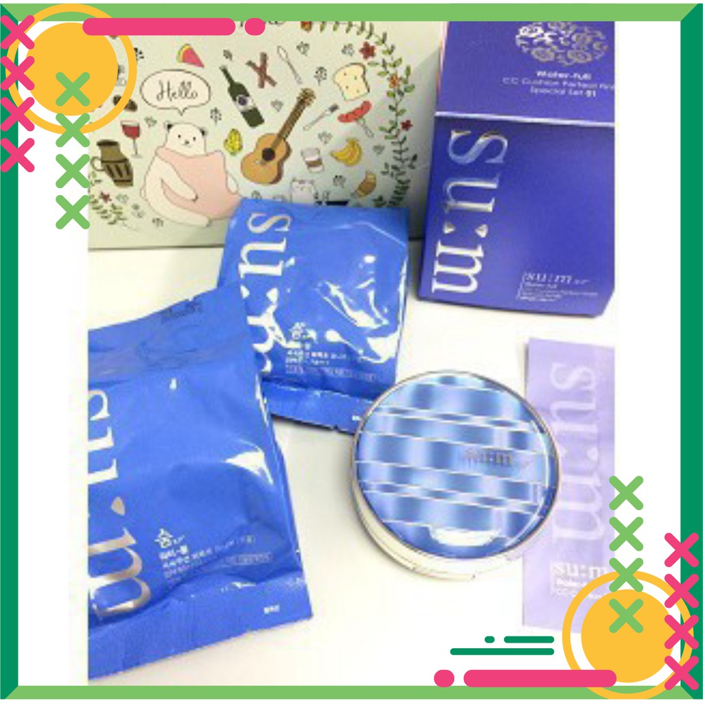 tuan026 Set Phấn Nước Sum37 Waterfull CC Cushion Perfect Finish Special Set 3pcs tuan026 | BigBuy360 - bigbuy360.vn