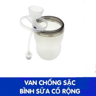 Van chống sặc bình sữa, bình tập uống cho bé