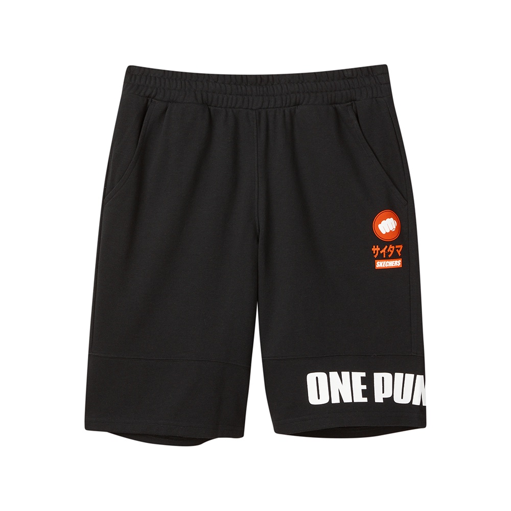 Skechers Unisex Quần Shorts Thể Thao One Punch Man - L121U109-002K