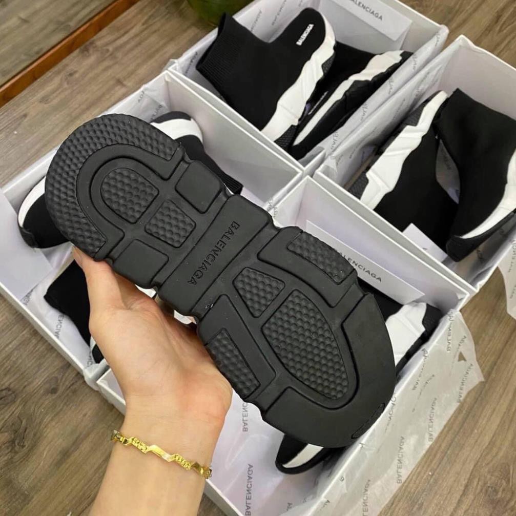 Giày Balen Speed đen cổ chun cao cấp. Hàng 11 full hộp trắng trung | BigBuy360 - bigbuy360.vn