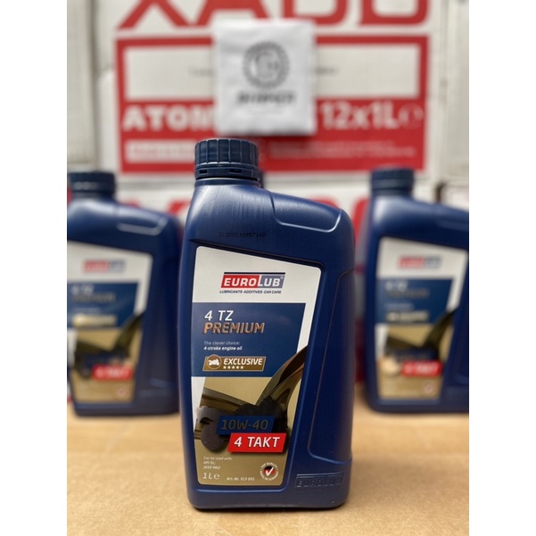 Dầu nhớt EUROLUB 4TZ Premium 10w40 xe số, xe côn tay